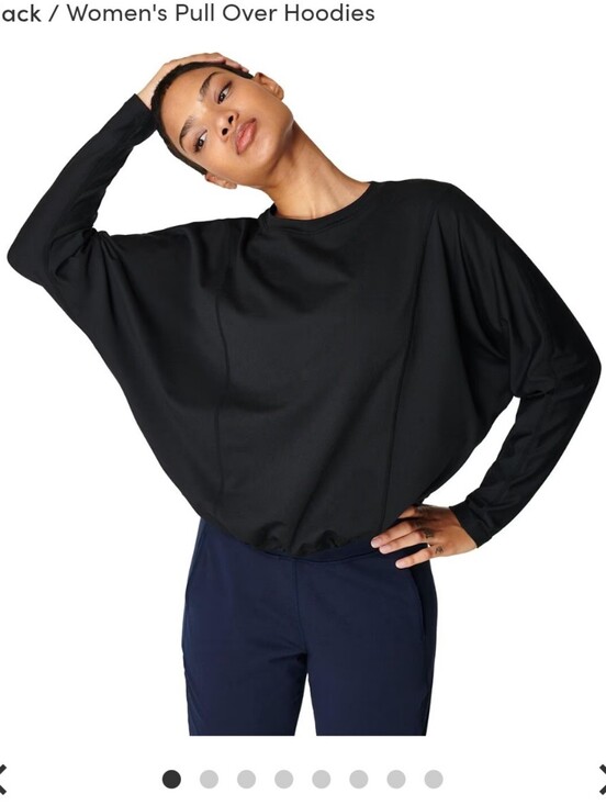 Sweaty Betty Tops - Sweaty Betty Gary Yoga Sweatshirt- XL